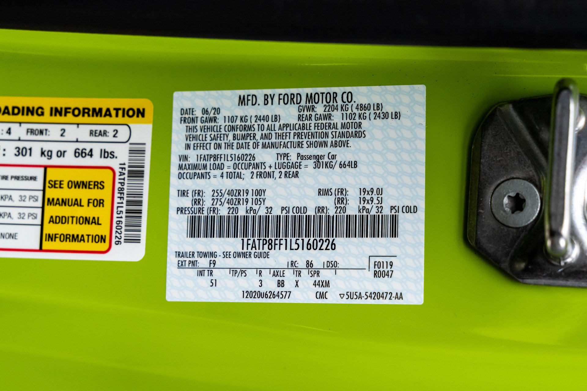 For Sale 2020 Ford Mustang