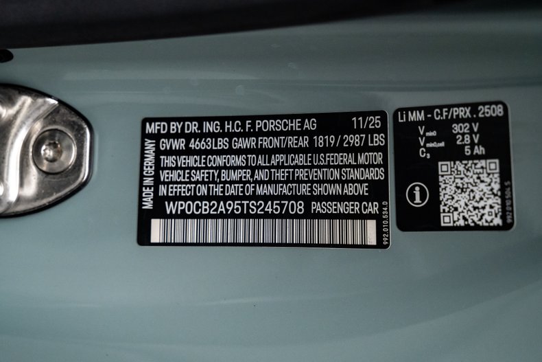 For Sale 2026 Porsche 911