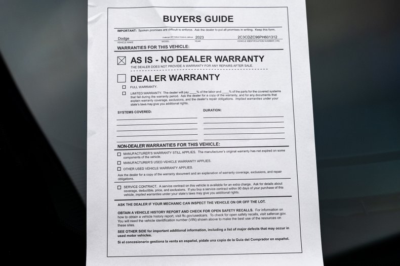 For Sale 2023 Dodge Challenger