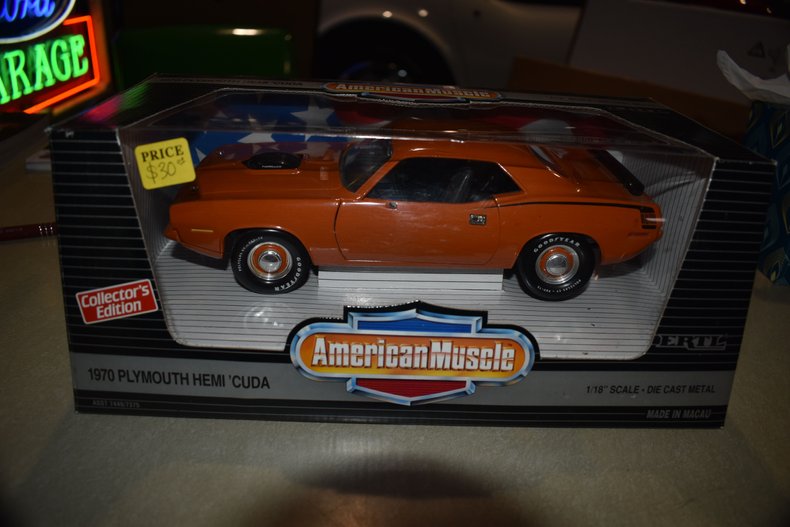 1970 Plymouth 'Cuda American Muscle 1:18