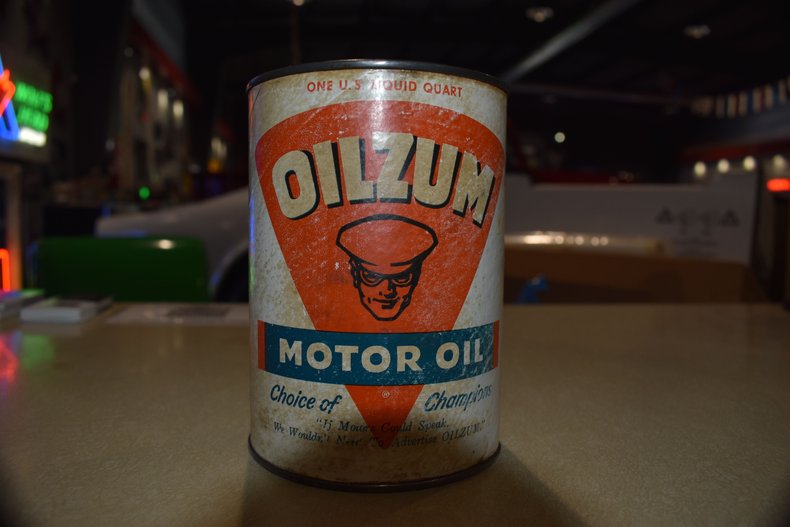 Oilzum Composite 1 Quart Empty Can
