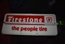 Firestone for the People Tin Sign