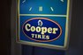 Cooper Tires Lighted Working Clock