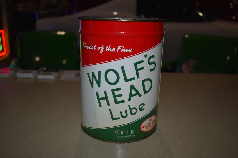 Wolfs Head Lube 5lb Can MINT