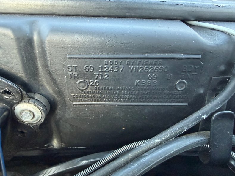 1969 Chevrolet Camaro Z/28 154