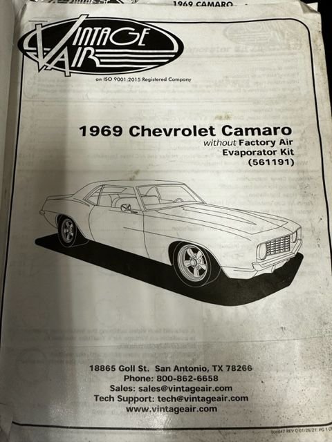 For Sale 1969 Chevrolet Camaro SS