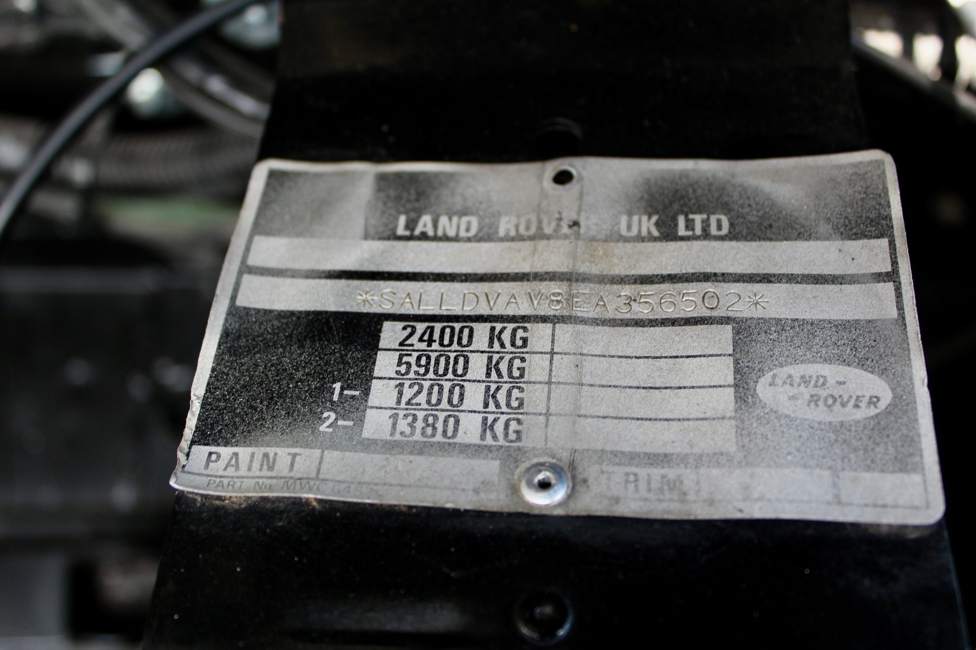 For Sale 1990 Land Rover Defender