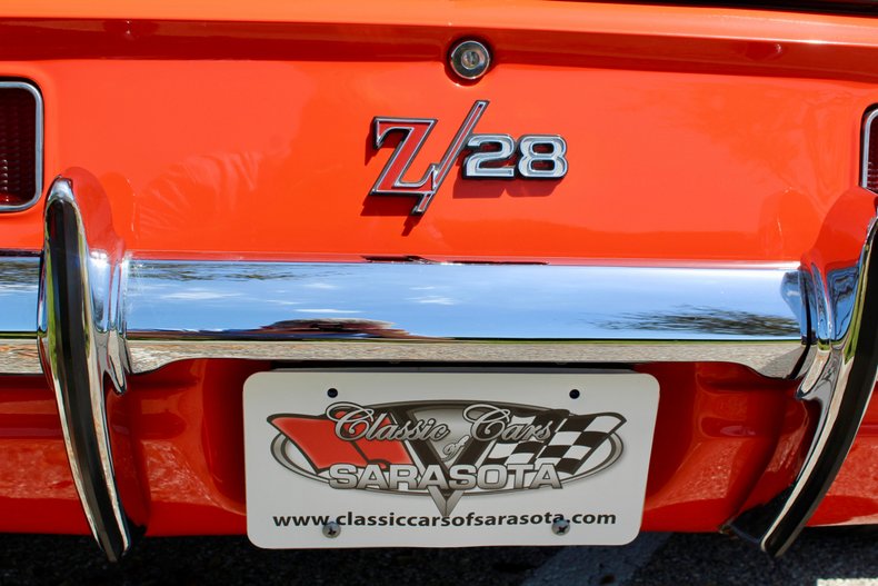 For Sale 1969 Chevrolet Camaro Z28