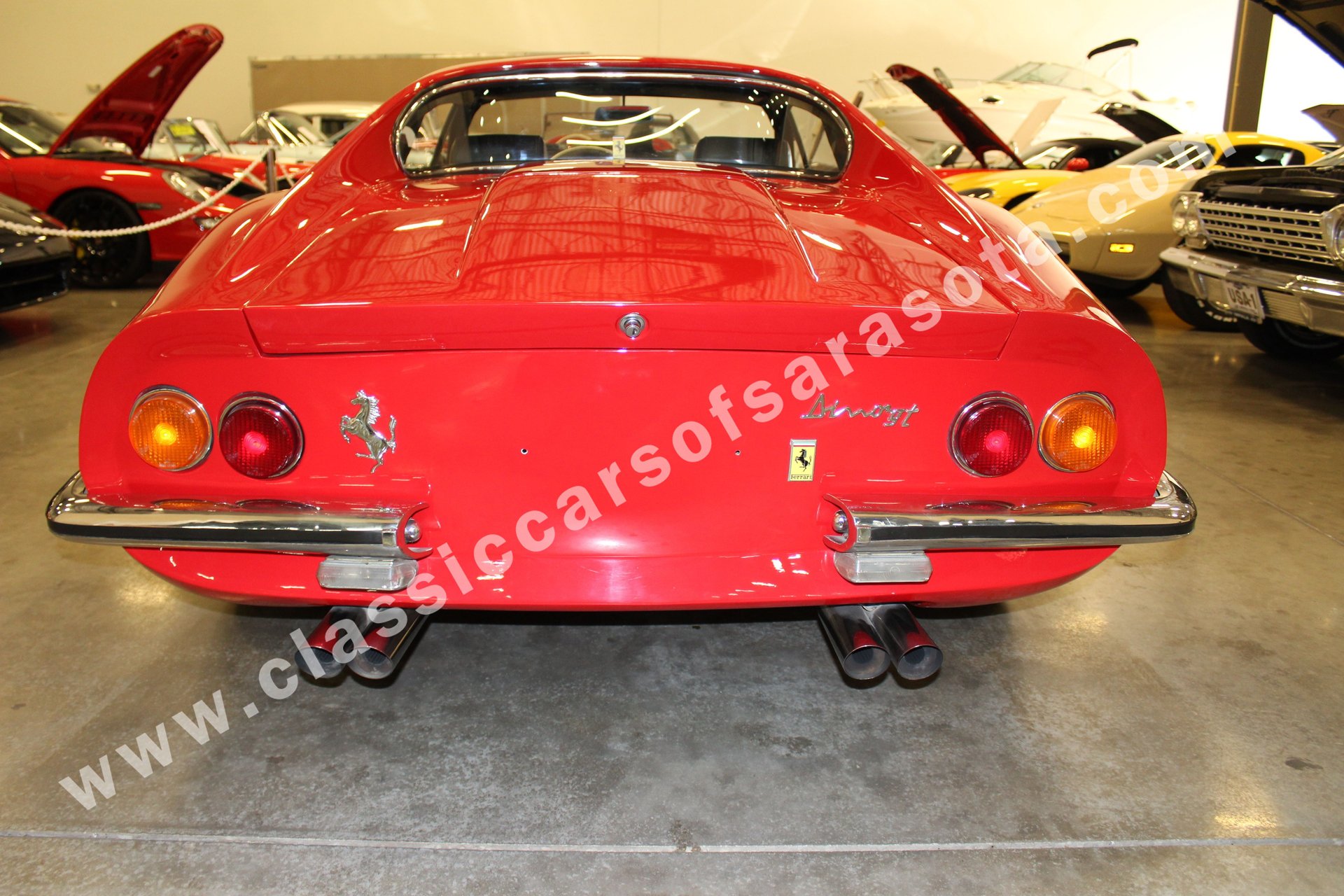 Maquette Ferrari Dino 246 GT 1969 Rouge - Modèle Neuf De Collection