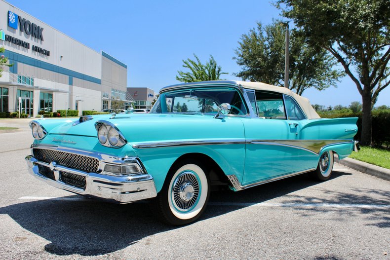 For Sale 1958 Ford Fairlane 500 Sunliner