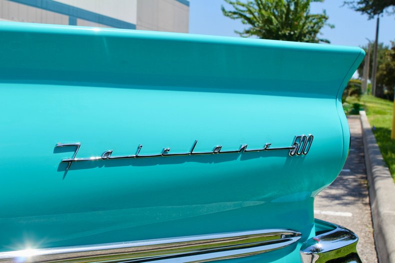 For Sale 1958 Ford Fairlane 500 Sunliner
