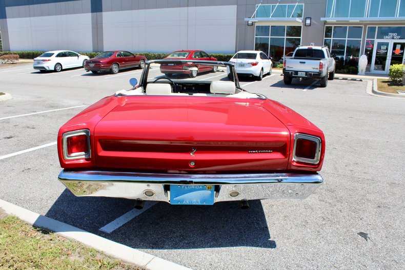 For Sale 1969 Plymouth Road Runner