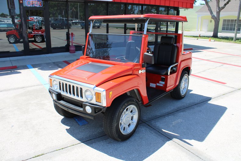 2010 hummer golf cart