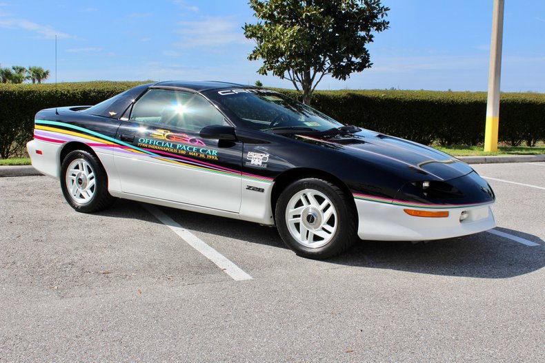 1993 chevrolet camaro z28 1993 indy pace car