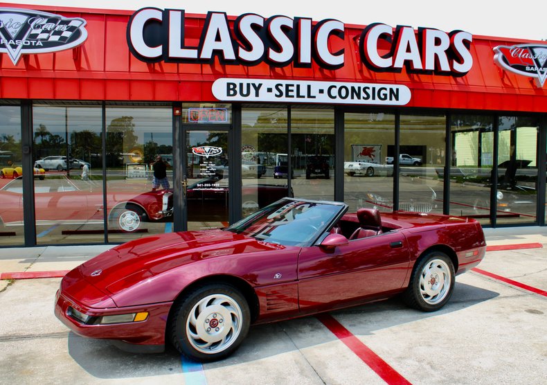 1993 chevrolet corvette 40th anniversary convertible