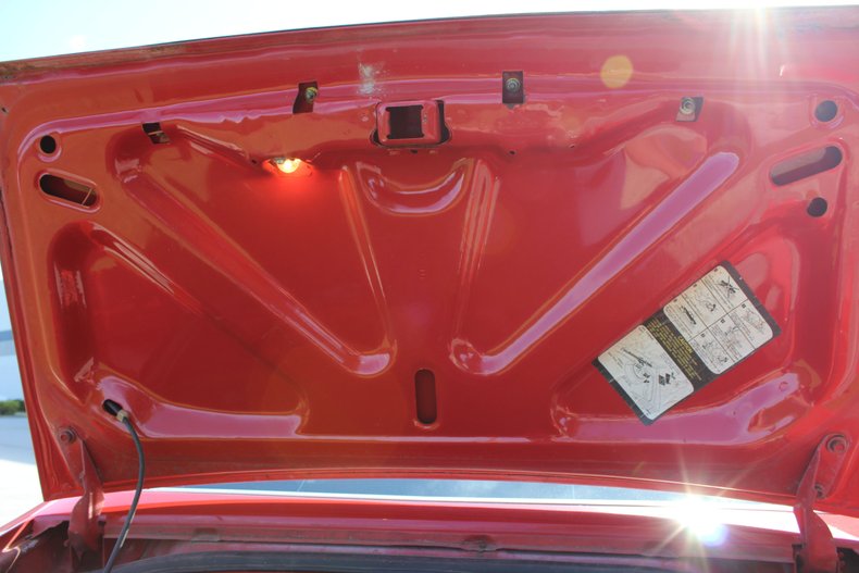 New trunk lid jack instruction sticker Firebird Trans Am 74-78
