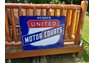  United Motor Courts Porcelain Sign