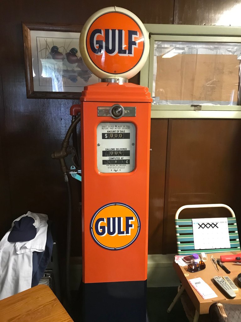  Gulf Gas Station Pump