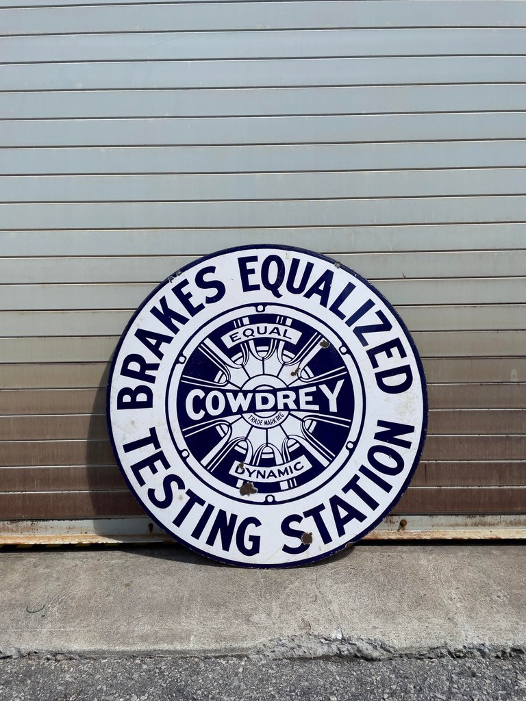  Cowdrey Brake Testing Sign