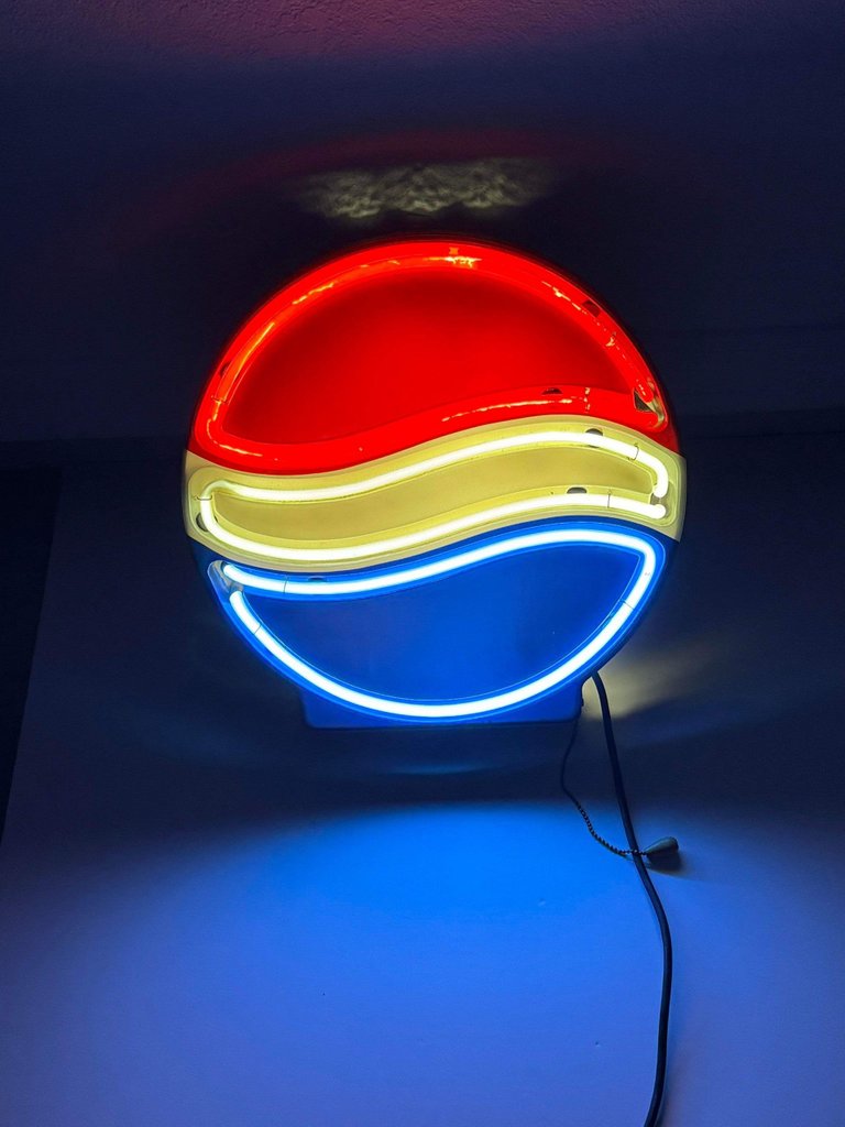 Vintage Neon Pepsi Sign