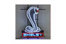  Auto - Ford - Shelby Cobra Shaped Emblem Neon Sign