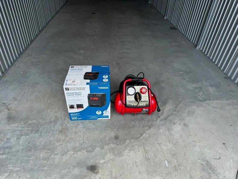 Utilitech Infrared Quartz Cabniet Heater & Husky Air Compressor 1 1/2 ...