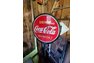  Coca-Cola Vintage Porcelain Lollipop Stand