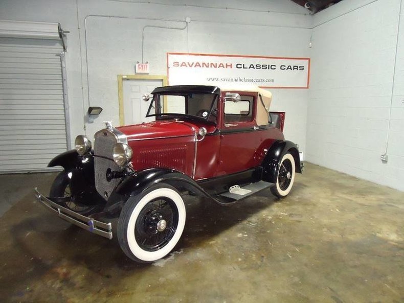1930 ford model a sport coupe