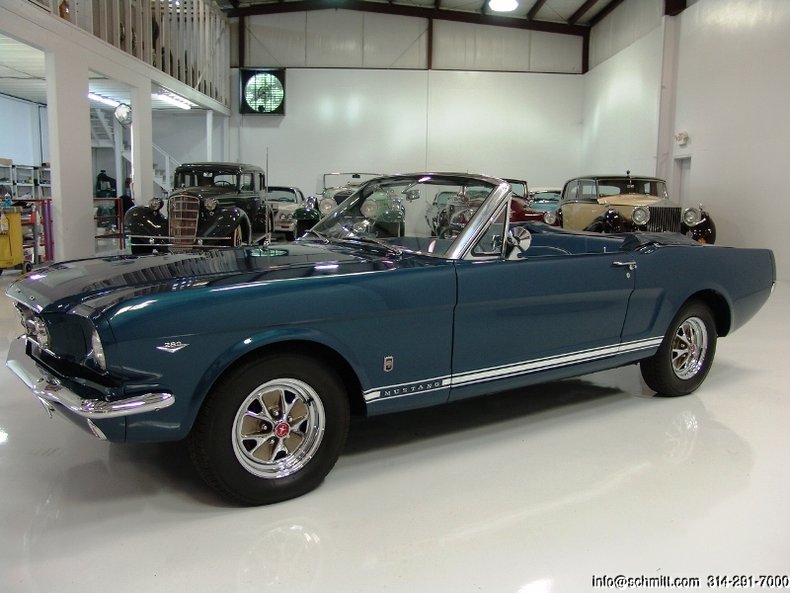 1965 Ford Mustang GT CONVERTIBLE in Saint Louis, MO | Daniel Schmitt & Co.