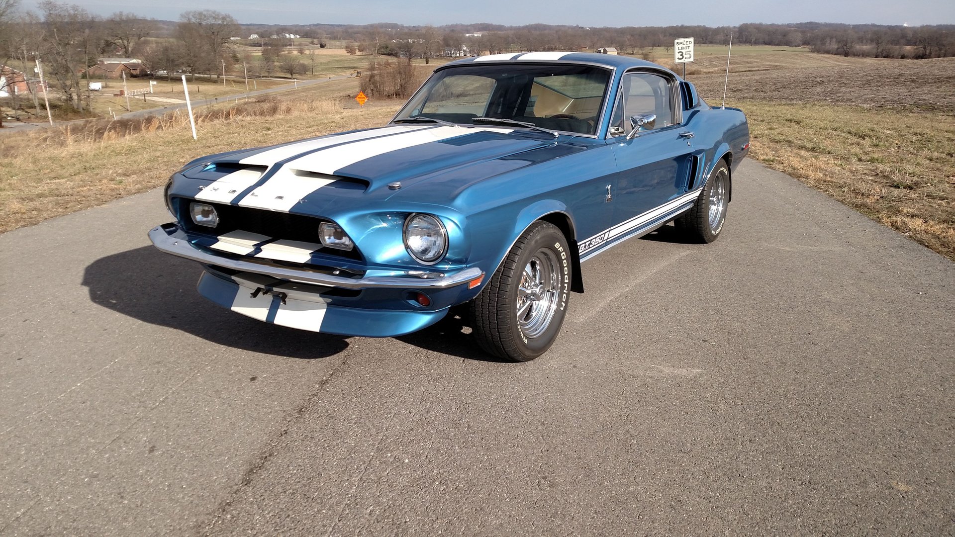 1968 ford mustang shelby replica