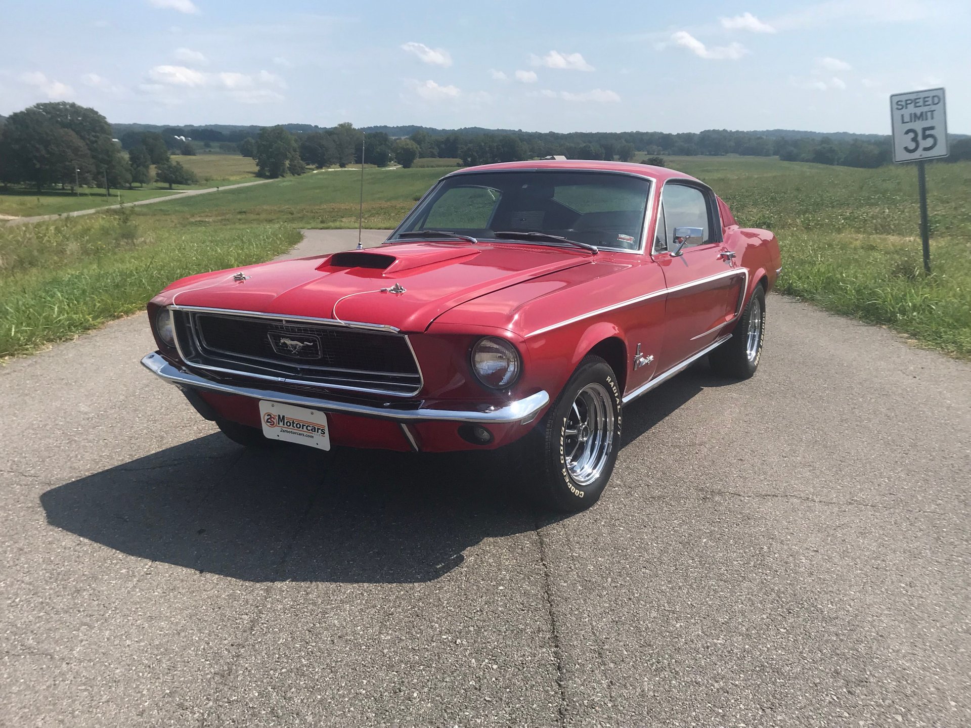 1968 ford mustang j code