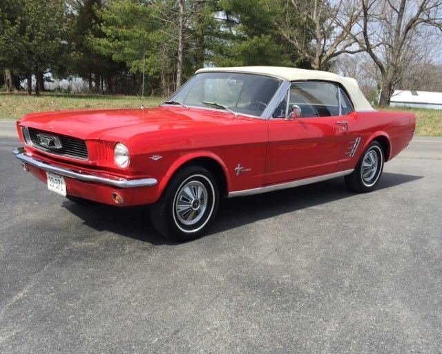 1966 ford mustang a code