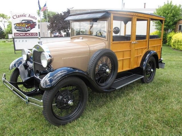1929 ford model a woody