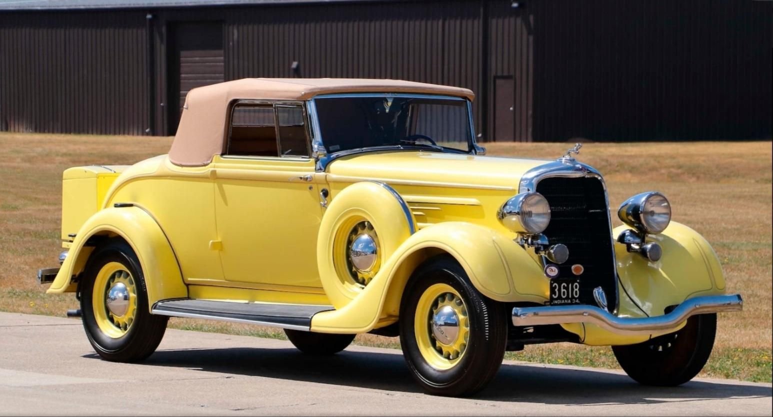 1934 dodge dr convertible coupe