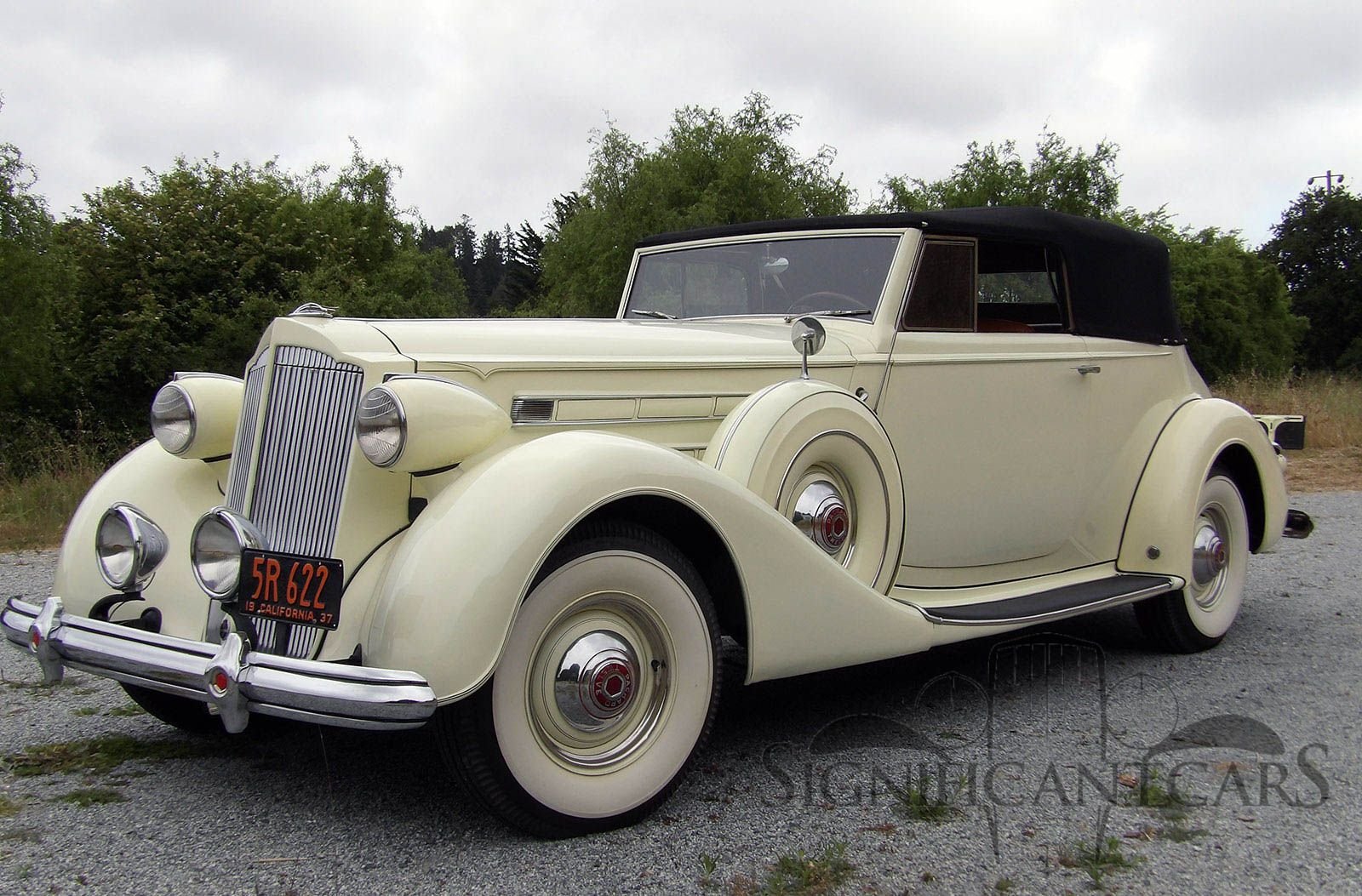 1937 Packard 1507 Victoria Convertible