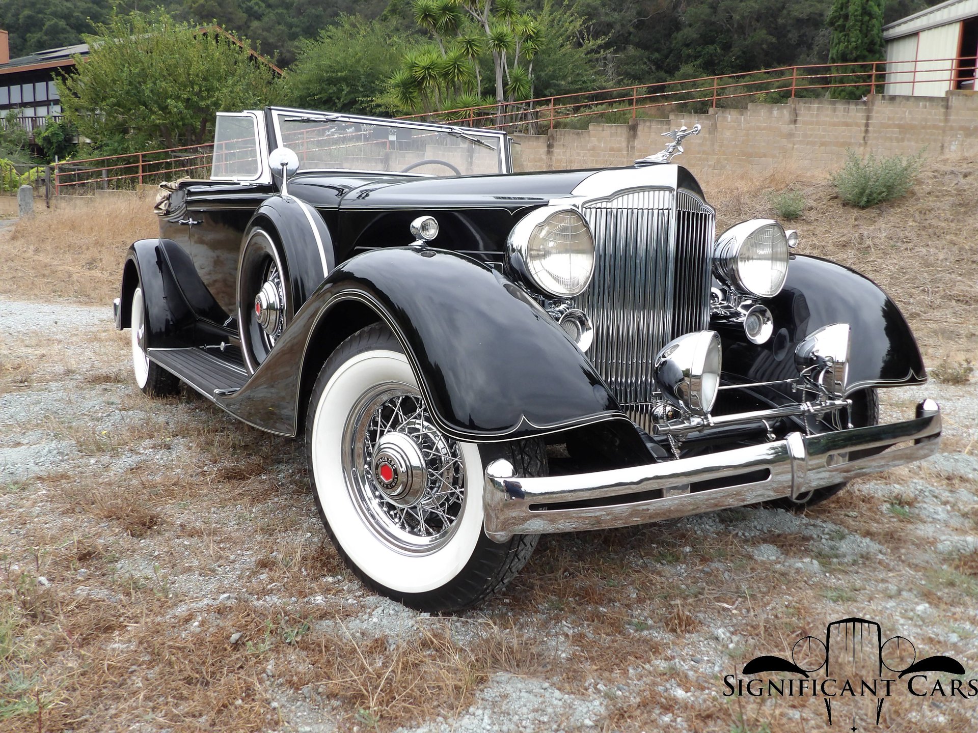 1934 Packard Super 8 Convertible Victoria | Significant Cars