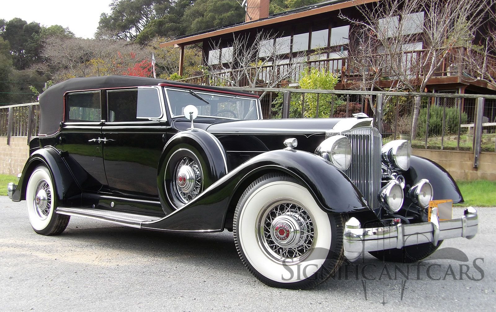 1934 Packard 12 Convertible Sedan