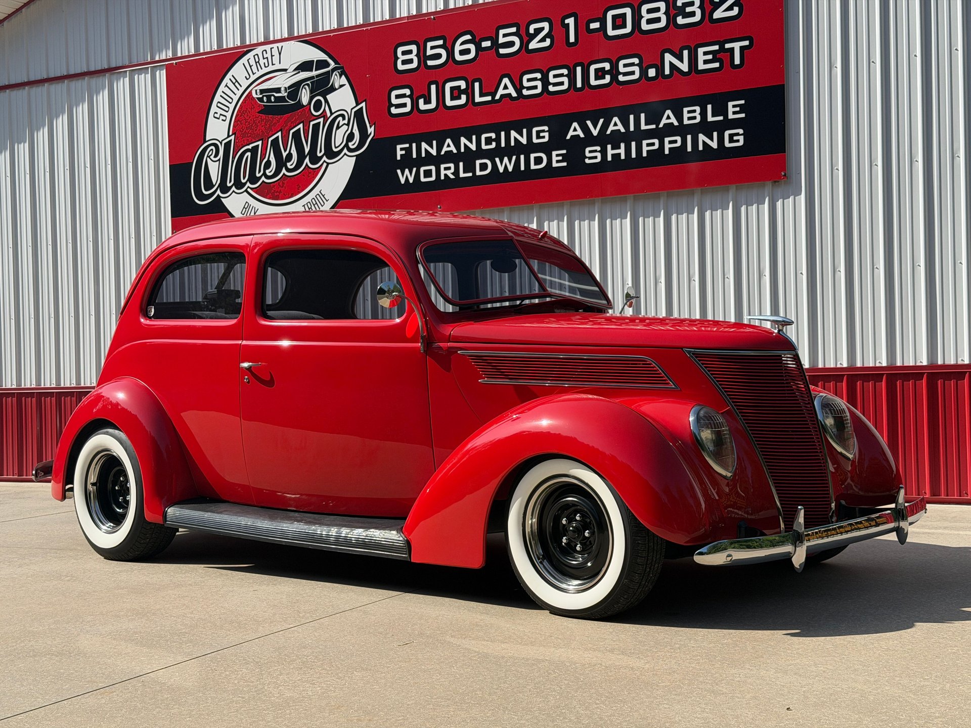 37-8932 | 1937 Ford Slantback | South Jersey Classics