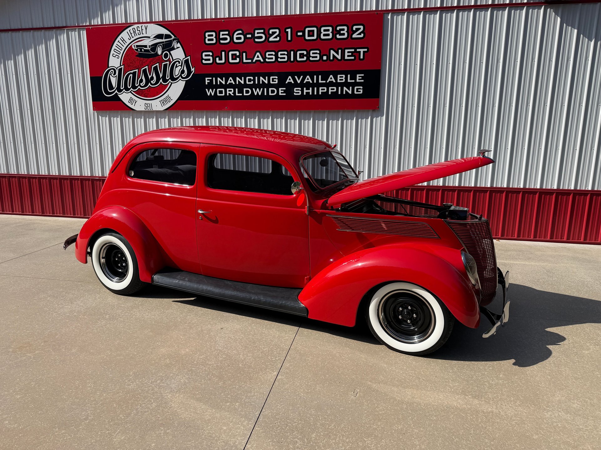 37-8932 | 1937 Ford Slantback | South Jersey Classics