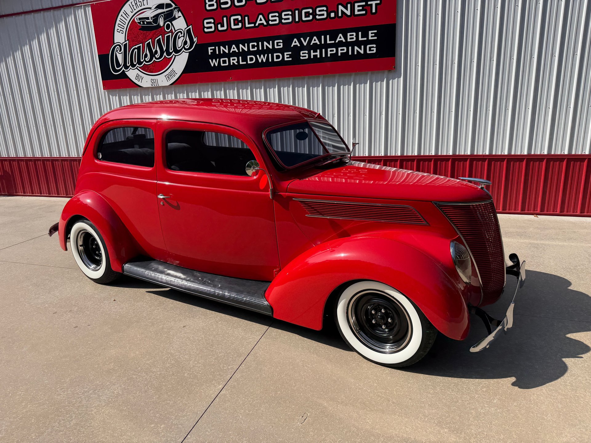 37-8932 | 1937 Ford Slantback | South Jersey Classics