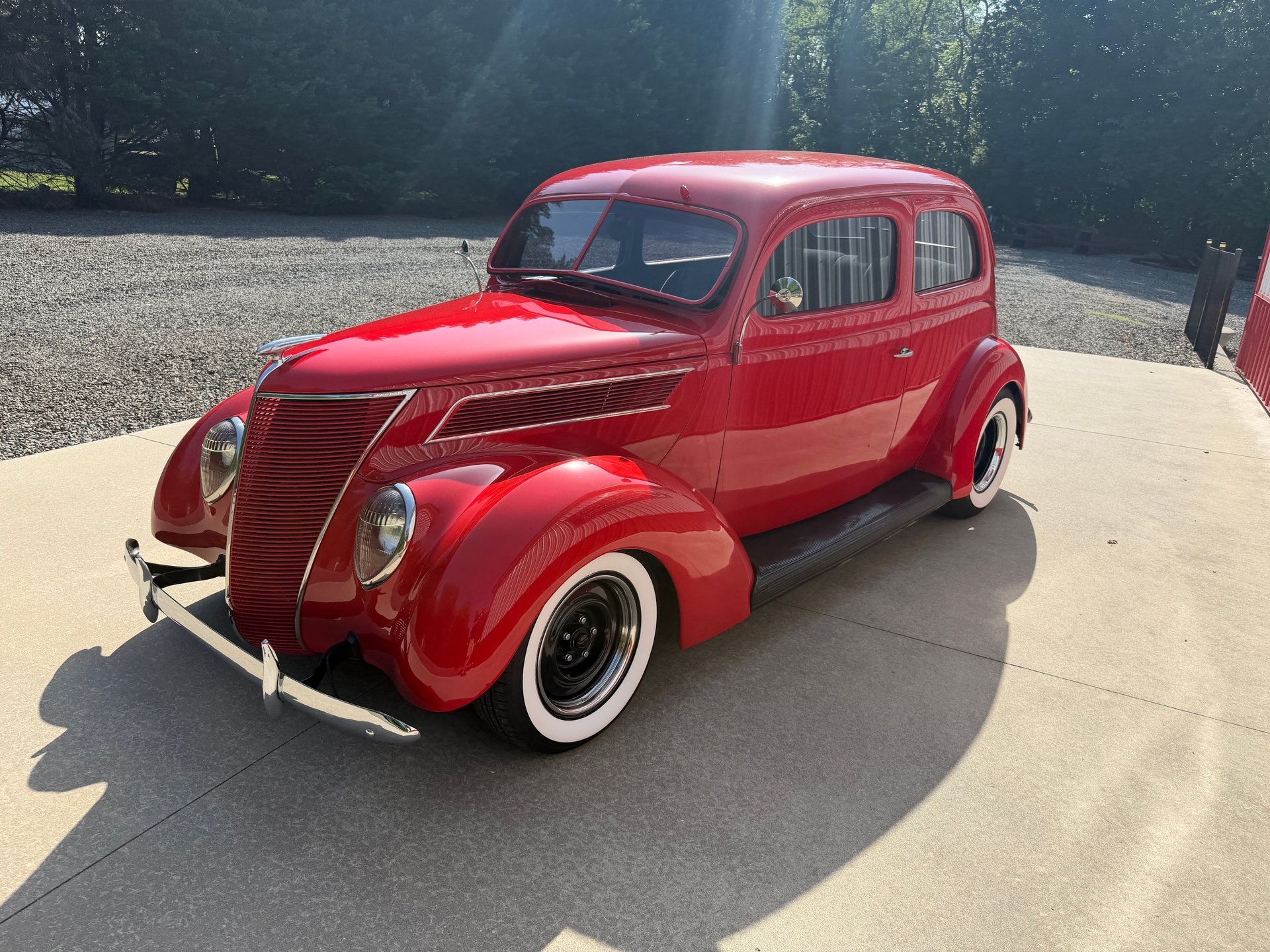 37-8932 | 1937 Ford Slantback | South Jersey Classics