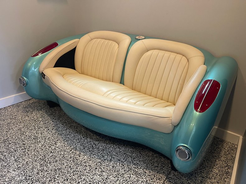 1957 Chevrolet Corvette Corbin Sofa / Couch With Lights