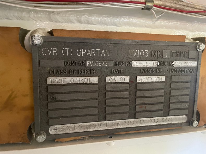 2001 CVR (T) FV103 Spartan MK1