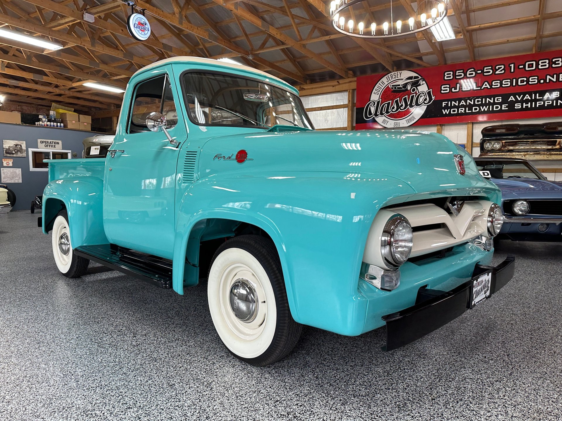 55-522PA | 1955 Ford F100 | South Jersey Classics