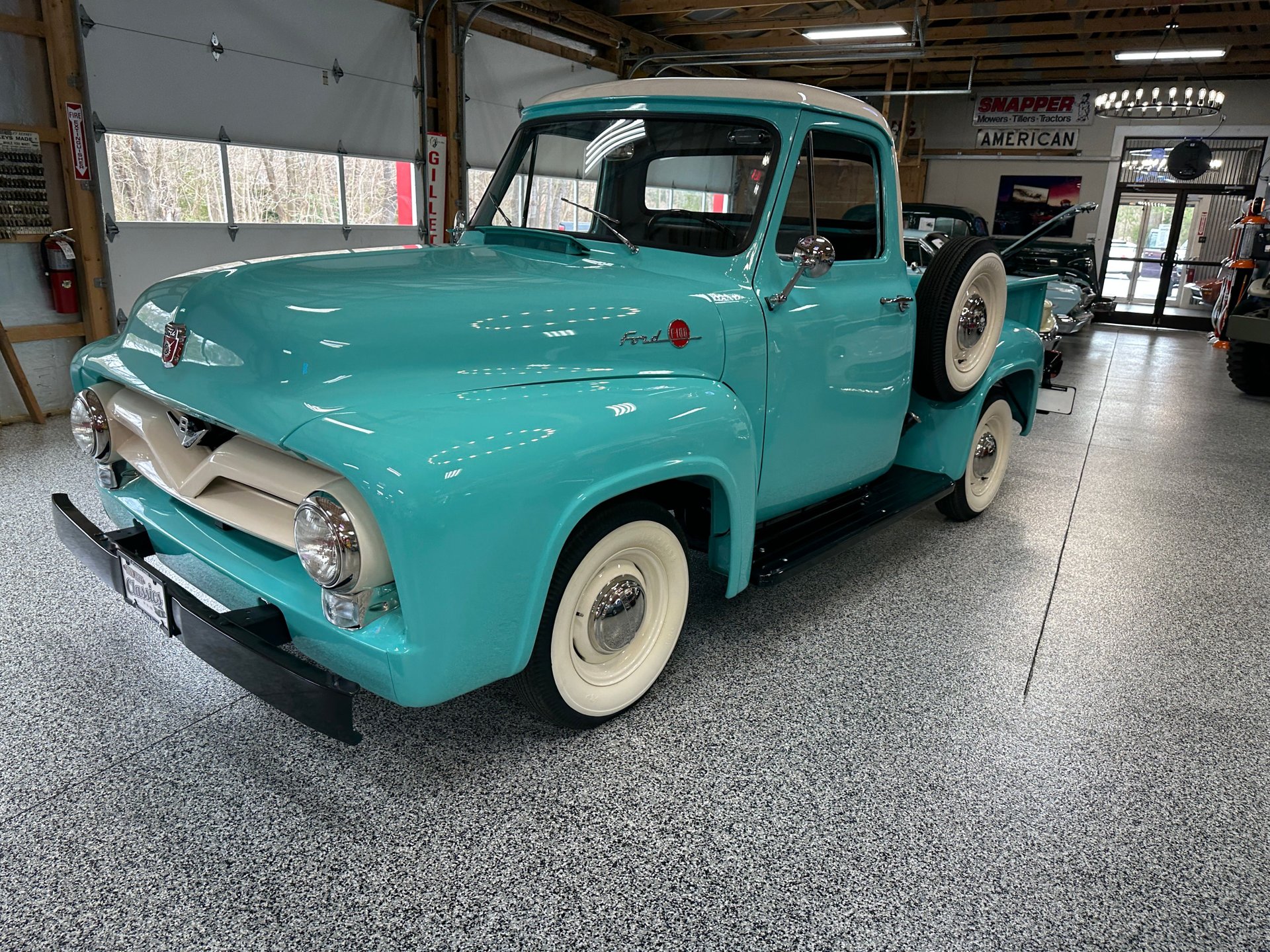 55-522PA | 1955 Ford F100 | South Jersey Classics