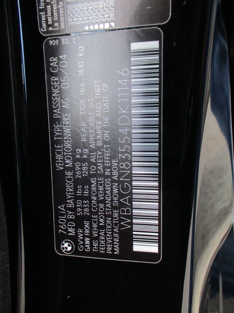 2004 BMW 760 Li 42