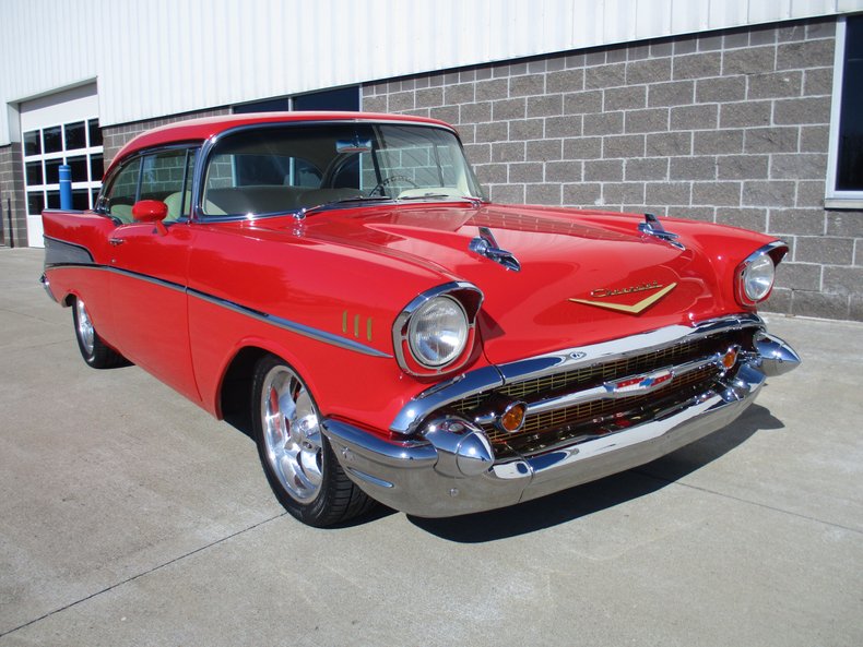1957 Chevrolet Bel Air Sport Coupe 13