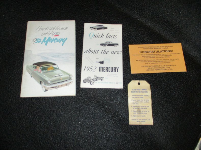 1952 Mercury 2 Door Sedan 79