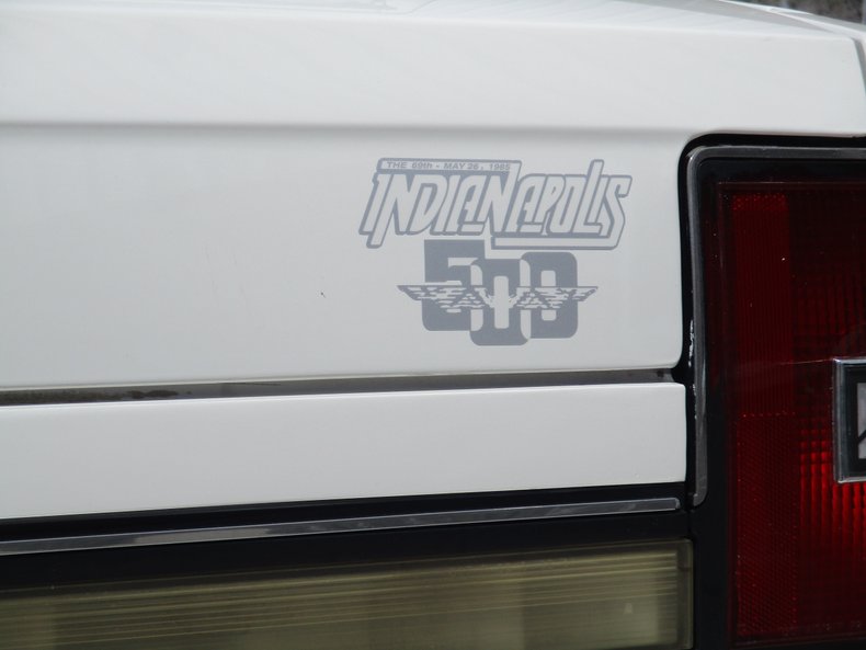 1985 Oldsmobile Cutlass Ciera Indy 500 Festival Parade Car 40