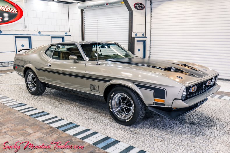 1971 Ford Mustang Mach 1 429 SCJ - Smokey Mountain Traders